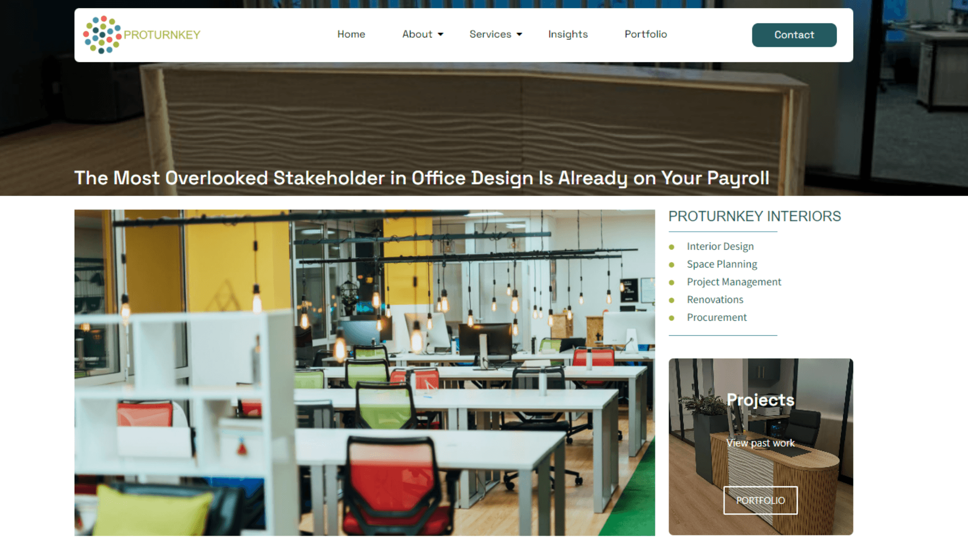 Client Project – Proturnkey Interiors
