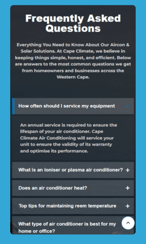 FAQ Section